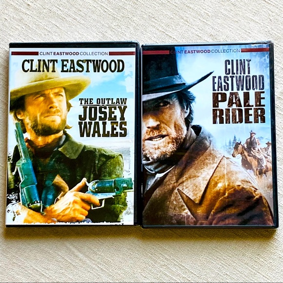 🆕 The Outlaw Josey Wales & Pale Rider Clint Eastwood Double Feature NWT - Picture 1 of 8